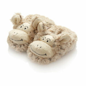 Babypantoffeltjes - Naturel - Maat 20 - Wooly Sheep