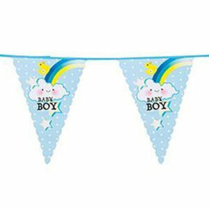 Vlaglijn Baby Boy - Blauw/Wit/Geel - 6 meter - Boland