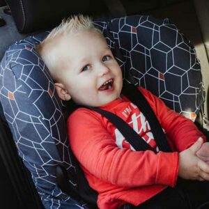 Autostoelhoes Deco Antra - Grijs/Wit- Maat 1+ - Briljant Baby
