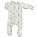 Een leuk boxpakje White Tiger gemaakt van zacht wit katoen komt uit de collectie van Feathers. De zachte stof heeft het GOTS keurmerk.