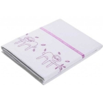 Dit geweldig mooie laken van het kwaliteitsmerk Briljant Baby is gemaakt van hoge kwaliteit katoen en is voorzien van leuke details. De luiaardjes zijn op het lakentje geborduurd.