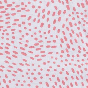 Hydrofiele Zomer Slaapzak Minimal Pink - Wit/Roze - Maat 70 cm - 0/6 maanden - Briljant Baby