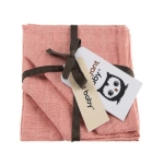 Mooi effen roze washandjes uit de collectie Uni Pink van Briljant Baby. Effen van kleur maar met een weefmotief, mooi en subtiel.