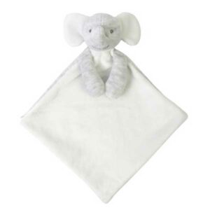 Elephant Tuttle Grey in Giftbox - Grijs/Wit - 12 cm - BamBam