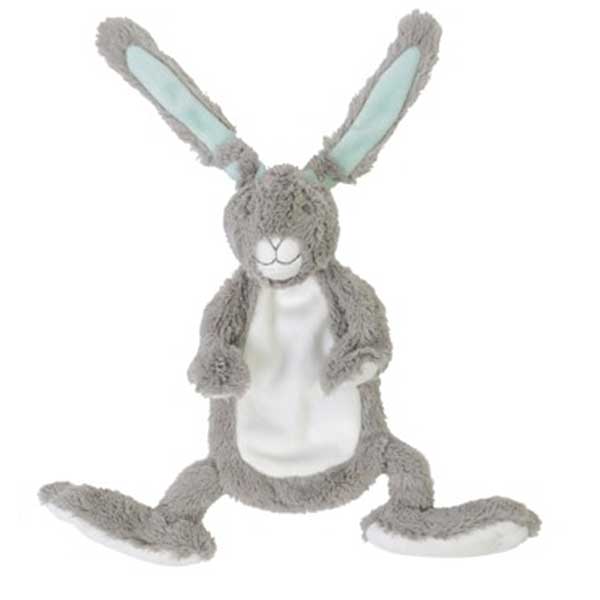 knuffeldoekje Rabbit Twine Happy Horse zacht baby knuffeldoekje met konijnenoren en knispermateriaal