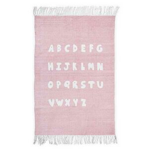 Kleed ABC - Soft Roze - 90 x 130 cm - Jollein