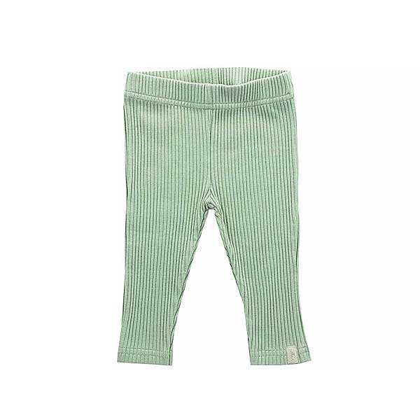 Een leuke lichtgroene legging gemaakt van rib stof. Deze legging komt uit de collectie Rib van Jolein. Leuk te combineren met een leuk shirtje of jurkje.