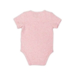 Dit roze rompertje is gemêleerd met een klein spikkeltje in de stof en heeft een klein zakje op de borst. Het rompertje komt uit de Speckled Pink collectie van Jollein.