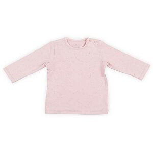 T-shirt lange mouw Mini Dots Blush Pink - Roze - Maat 74/80 - Jollein
