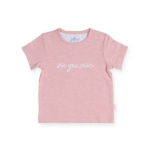 Een leuk setje met een leuke quote op het t-shirtje: See you soon & printjes van octopussen op het broekje uit de collectie Octopus Pink van Jollein.