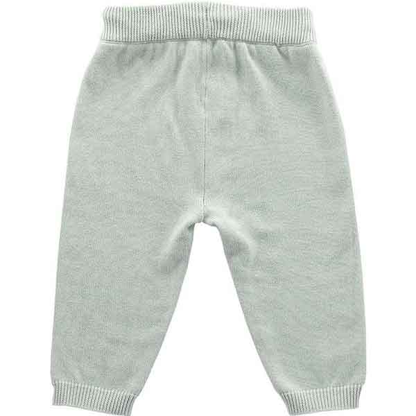 Een fijn gebreid broekje in de kleur lichtgrijs uit de collectie Pretty Knit van Jollein. Heerlijk zacht en uiterst comfortabel voor je kleintje. Het broekje heeft een elastische band met een koordje.