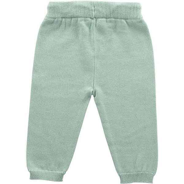 Een fijn gebreid broekje in de kleur groen uit de collectie Pretty Knit van Jollein. Heerlijk zacht en uiterst comfortabel voor je kleintje. Het broekje heeft een elastische band met een boordje.