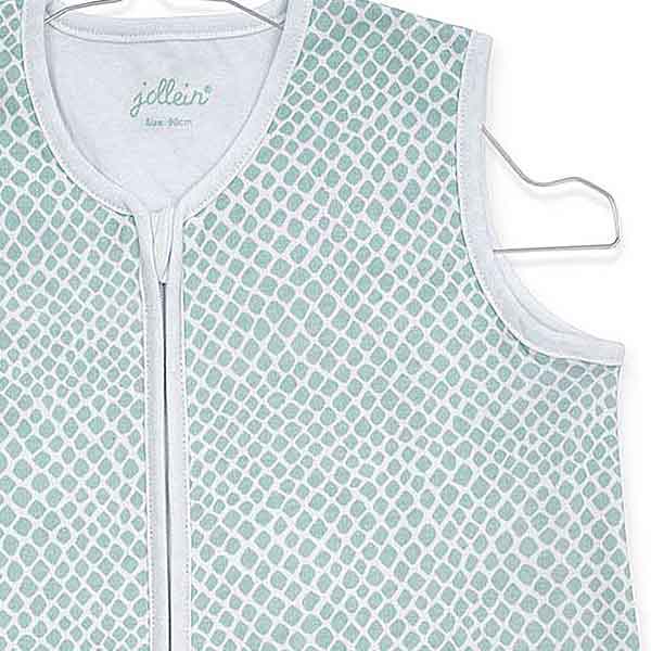 Jersey katoenen babyslaapzak van Jollein in de kleur ash green maat 70 cm