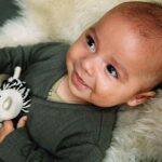 Rompertje Sponge in combinatie met een overslag shirtje