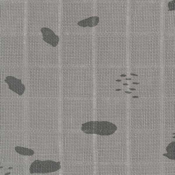 Deze leuke monddoekjes of spuugdoekjes uit de collectie Spot Storm Grey van Jollein, zijn fijn om te gebruiken bij het voeden van de baby. Ze zijn zacht en nemen makkelijk vocht ook. Alle doekjes hebben hetzelfde design.