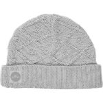 Leuke gebreide muts in de kleur grijs met een lief gebreid motiefje uit de collectie Diamond Knit van Jollein. Heerlijk voor de koude en natte dagen.