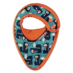 Deze leuke  slab van het merk Close heeft een leuke print van eekhoorntjes. Deze slabben zijn zeer handig voor de allerkleinste omdat ze klein van formaat is.