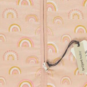 Zomer Slaapzak Rainbow Pink - Roze/Geel/Wit - Maat 110 cm - 18/36 maanden - Briljant Baby