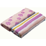 Handige en zachte hydrofiele swaddles/multidoek van Briljant Baby met het design Jungle Dusks. In 2 verschillende uitvoeringen. De doeken hebben het formaat 120 x 120 cm.