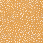 Een mooie en makkelijke slaapzak van Briljant Baby in het design Minimal Ochre. Een okergele slaapzak met witte stippen en okergele biezen.