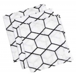 Heerlijke zachte washandjes van het design Grid van Briljant Baby. Hoe vaker je ze gebruik hoe zachter ze worden. Gemaakt van hydrofiel katoen.