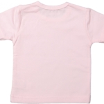 Een mooi basics t-shirt in een zachtroze kleur uit de collectie van Dirkje Babywear. Het shirtje heeft korte mouwen en is gemaakt van zacht katoen. 