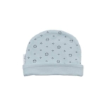 Een leuk blauw mutsje van Frogs and Dogs uit de Friends Forever collectie. Het mutsje is voorzien van een print van het logo van Forever Friends. 