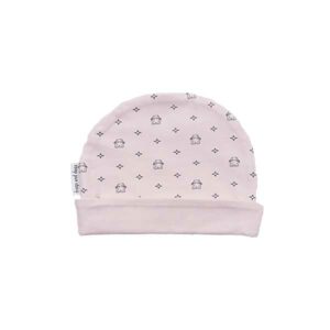 Een leuk roze mutsje van Frogs and Dogs uit de Friends Forever collectie. Het mutsje is voorzien van een print van het logo van Forever Friends.