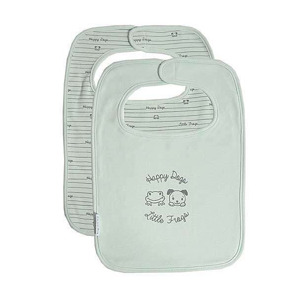 Frogs and Dogs slab mint met afbeelding aan de ene kant en streepjes aan de andere kant