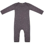 Een leuk boxpakje Dots Pavement voor jouw kleintje met een stippenprint in de kleuren grijs en wit uit de collectie van Little Indians.