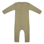 Een leuk boxpakje Dots Sponge voor jouw kleintje met een stippenprint in de kleuren groen en zwart uit de collectie van Little Indians.