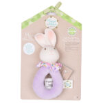 Meiya & Alvin rammelaar Havah met roze oren van natuurlijk rubber en katoen