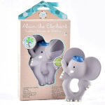 Alvin de olifant bijtring van Tikiri met grote oren en opening in het lijfje