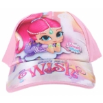 Een leuke roze pet met een afbeelding van Shimmer op de voorkant en op de klep. De pet is aan de achterzijde verstelbaar met klittenband. Pet heeft donkerroze accenten.