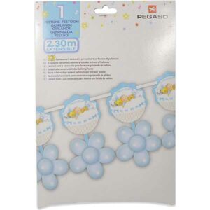 Pegaso bannerslinger Jongen Blue - lengte 230 cm