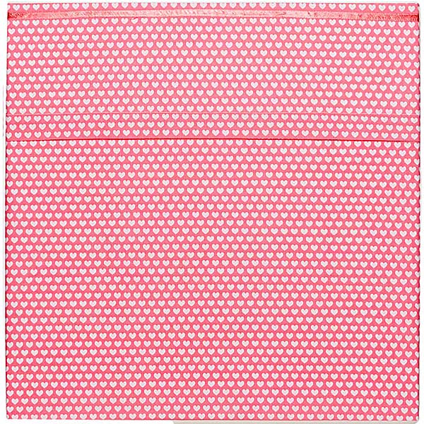Dit geweldig mooie roze lakentje van het kwaliteitsmerk Briljant Baby is gemaakt van hoge kwaliteit katoen. Het lakentje heeft een roze bies en een witte print van hartjes.