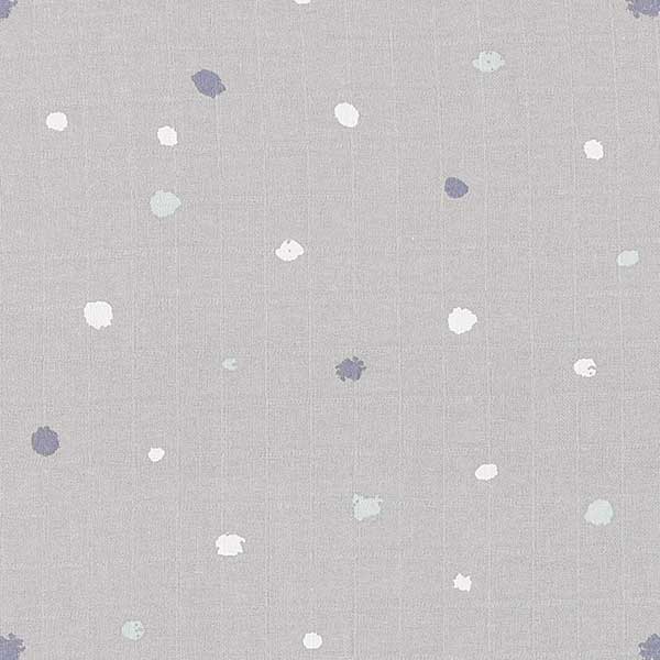Heerlijke hydrofiele multidoeken of luiers Sunny Grijs uit de collectie van Briljant Baby. De multidoeken bestaan uit 2 designs: 2x grijs met wit/blauwe stippen & 1x wit met blauw/grijze stippen.