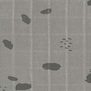 Washandjes hydrofiel Spot Storm Grey - Grijs/Zwart - 15 x 21 cm - set 3 stuks - Jollein