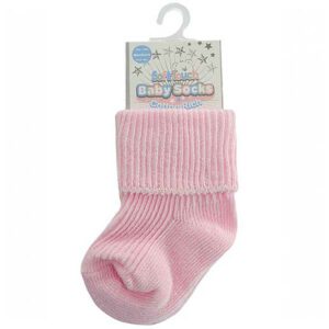 Babysokken - Roze - Maat Newborn - Soft Touch