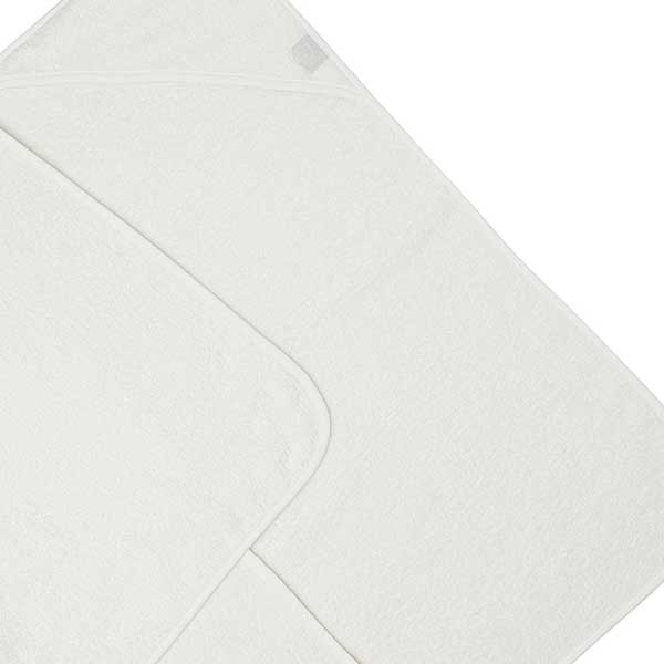 Badjas Jollein Basics Caramel van zachte badstof met capuchon en oortjes voor dreumesen