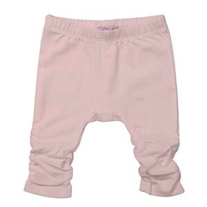 Een leuke zachtroze legging uit de Basics collectie van Dirkje Babywear. De onderkant van de pijpjes zijn gerimpeld. 