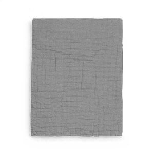 Ledikantlaken Wrinkled Storm Grey - Hydrofiel - Grijs - 120 x 150 cm - Jollein