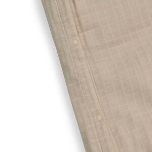 Waskussenhoes hydrofiel Wrinkled Nougat - Zandkleurig - 50 x 70 cm - Jollein
