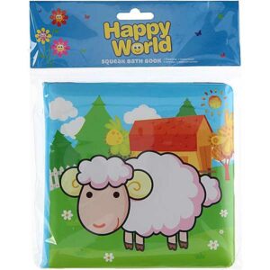 Badboekje boerderijdieren - Multicolor - 14 cm - Happy World