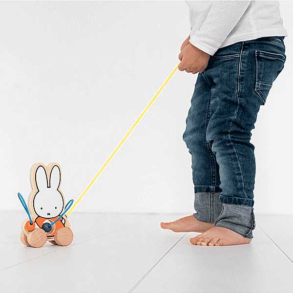 Met deze rollende kralenbaan van Bambolino laat je de allerkleinsten al op jonge leeftijd plezier maken. Laat je kleine op verkenning gaan met het Nijntje Trekfiguur van Bambolino Toys!