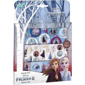 Frozen II Stickerbox - 3 stickervellen - Totum