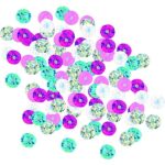 Maak 4 prachtige plaatjes met dit leuke pakketje. Versier de plaatjes met de meegeleverde pailletten door het beschermfolie te verwijderen en plak de pailletten op met behulp van het speciale meegeleverde waspotlood. Een leuk knutselpakket waarmee je kind eenvoudig een mooi resultaat kan maken.