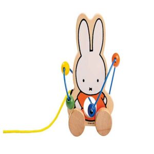 Met deze rollende kralenbaan van Bambolino laat je de allerkleinsten al op jonge leeftijd plezier maken. Laat je kleine op verkenning gaan met het Nijntje Trekfiguur van Bambolino Toys!
