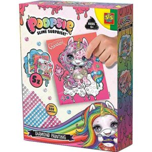 SES diamond Painting Poopsie - multicolor - vanaf 6 jaar