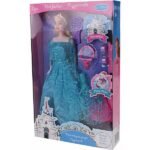 Deze leuke tienerpop heeft blond haar en een mooi blauw jurk met kant. In de verpakking zitten ook allerlei leuke accessoires. Hiermee kan je veel speelplezier hebben.